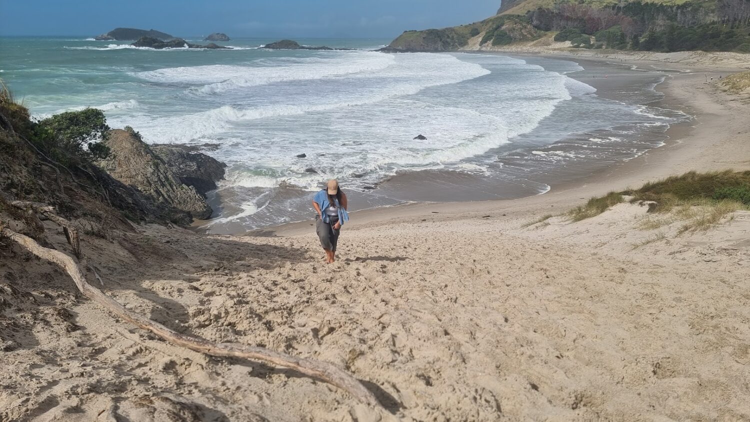 Ocean Beach from top of sand dune 1500x845