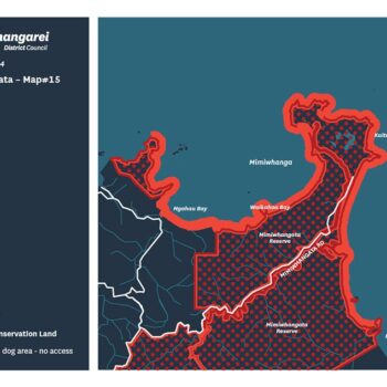 Mimiwhangata dog ban