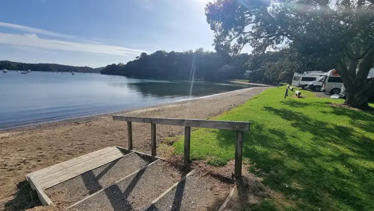 Kowharewa Bay campervan site 768x433