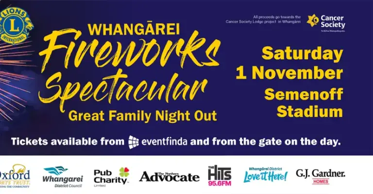 Whangarei Fireworks Spectacular 30th Anniversary 768x400