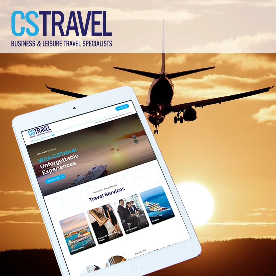 CS Travel website design review