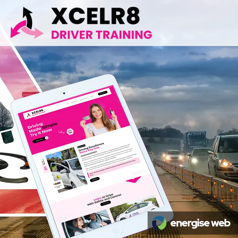XCELR8 website promo