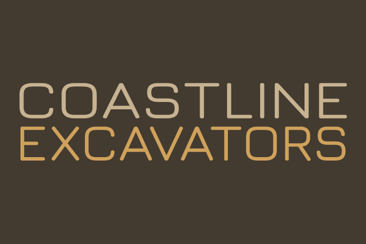 logo coastline excavators